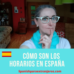 Horarios en España