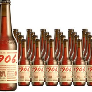 1906 Reserva Especial Cerveza - Pack de 24 botellas x 330 ml - Total: 7.92 L