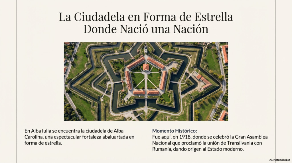 Ciudad con forma de estrella en Rumanía