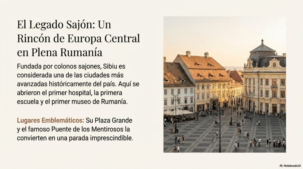 Sibiu, una de las ciudades rumanas más avanzadas